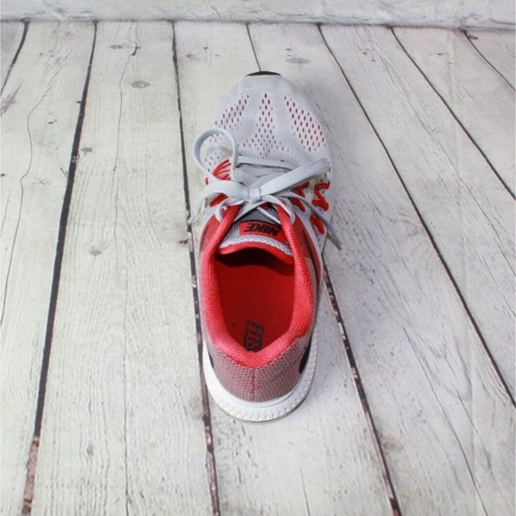 NIKE Air Zoom Winflo 3 Gray Nylon Lace Up Running Shoes Size 9 - Picture 7 of 9